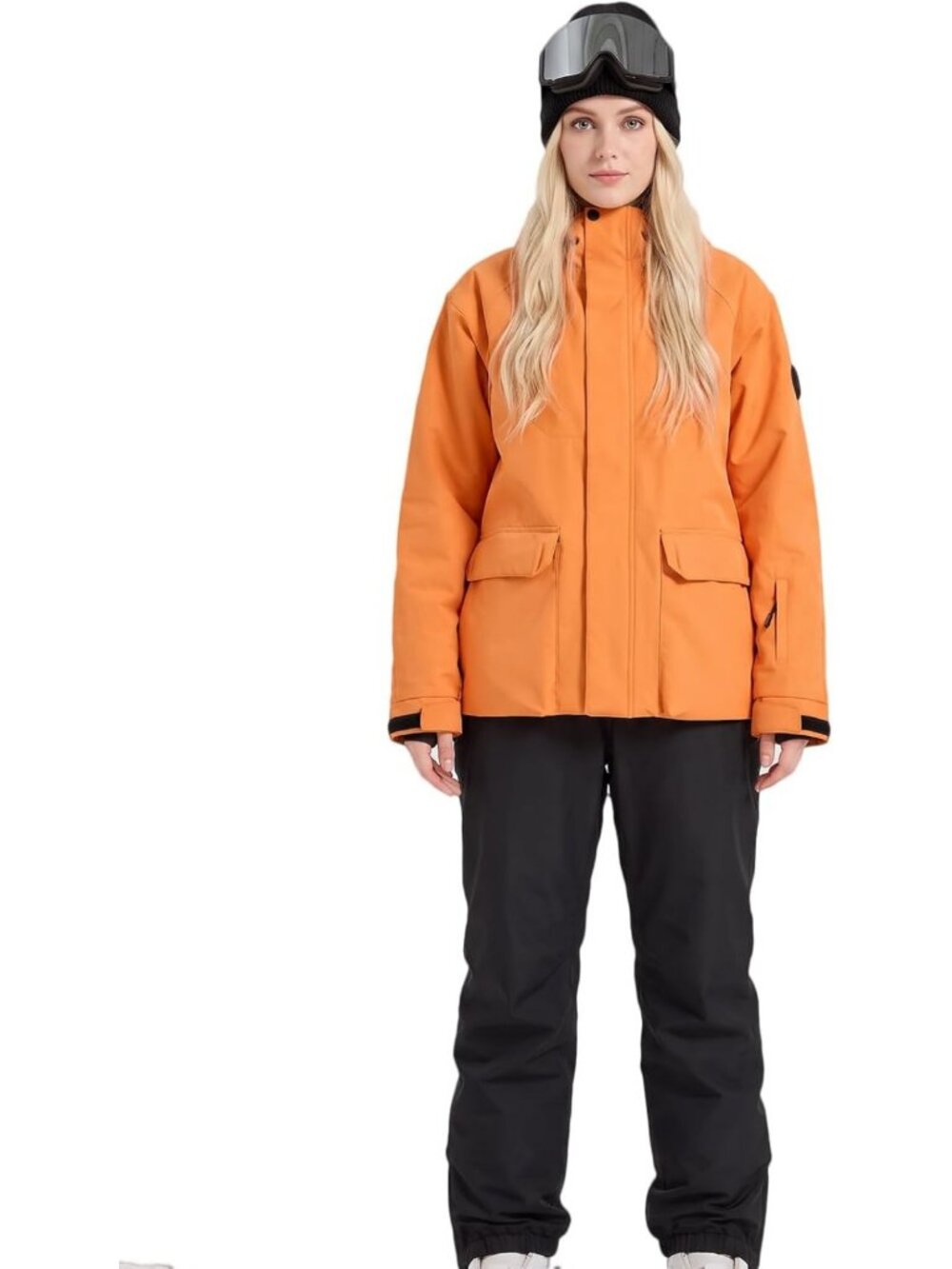 Stylish Women's Ski Suit - Waterproof Jacket & Pants Set for Winter Sports